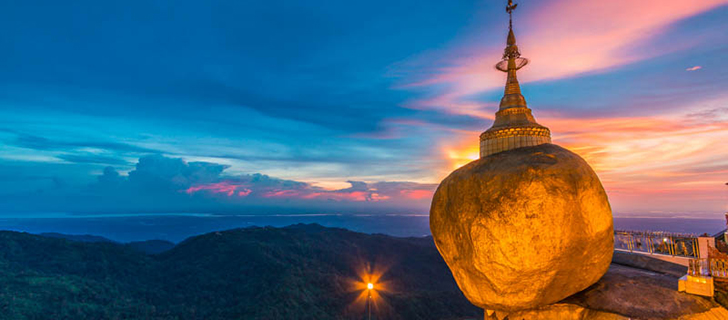 โปรแกรมทัวร์พม่า พระธาตุอินทร์แขวน เจดีย์ชเวดากอง พระธาตุมุเตา 3 วัน 2 คืน (DD)