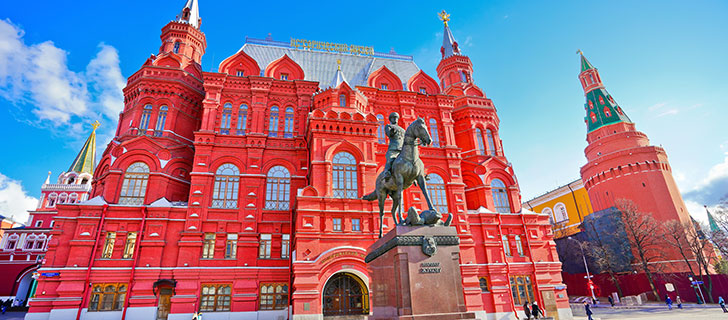 ทัวร์รัสเซีย มอสโคว์ เซนต์ปีเตอร์เบิร์ก จตุรัสแดง 6 วัน 4 คืน (TG)